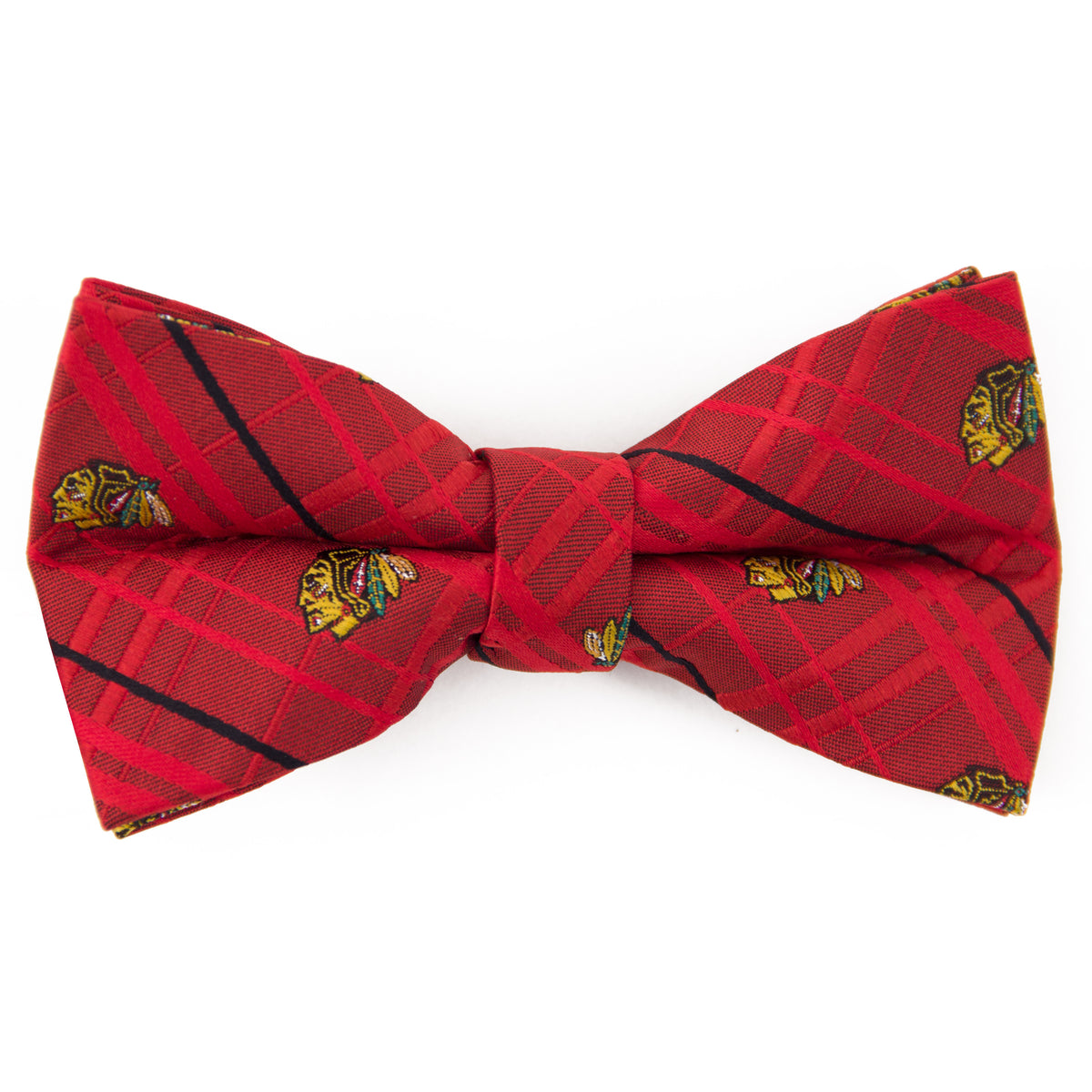 Blackhawks Bow Tie Oxford, Polyester Bow Tie – Eagles Wings