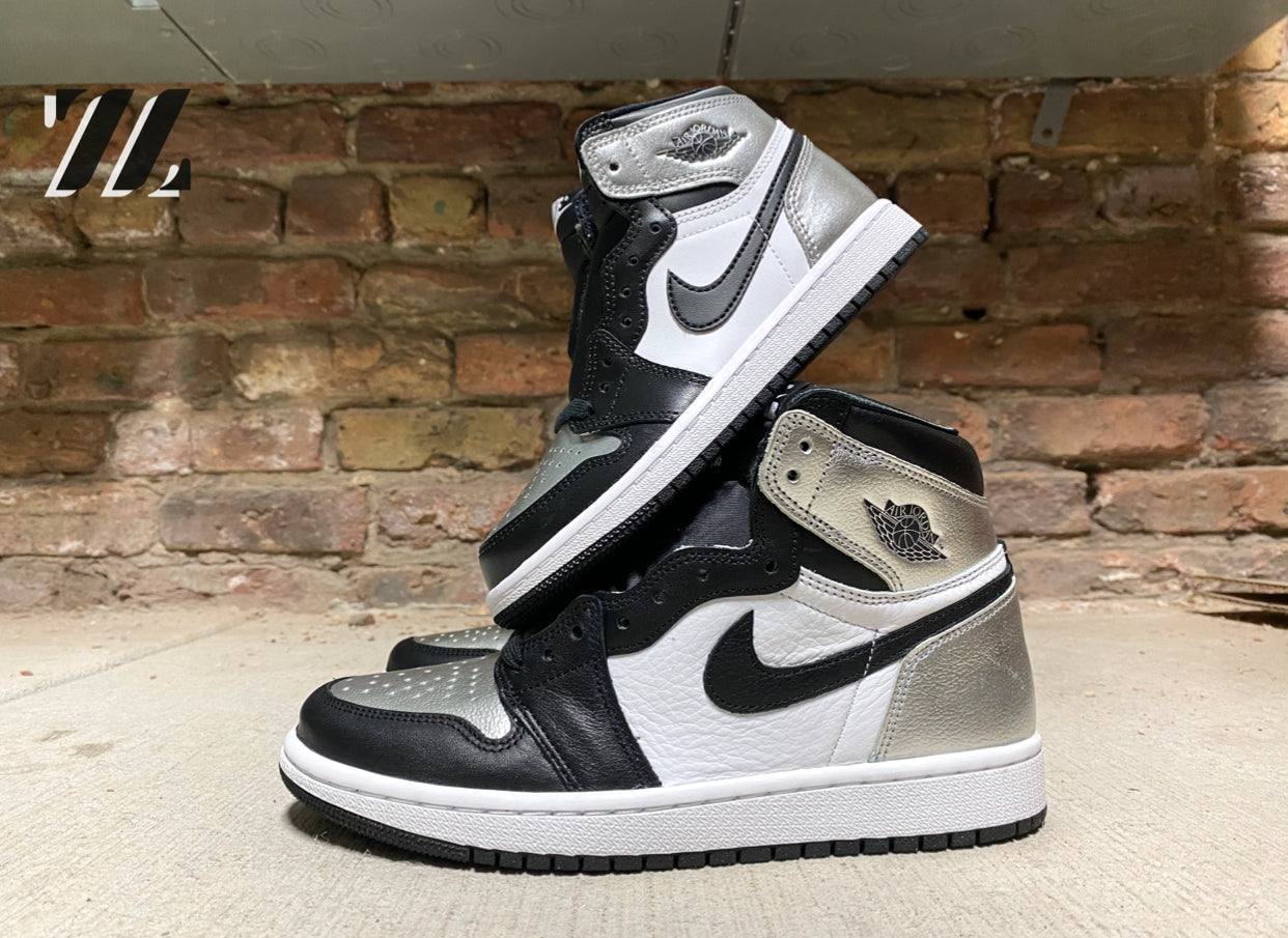 Wmns Air Jordan Retro 1 Hi Og Silver Toe Succezz By B Vdot Inc