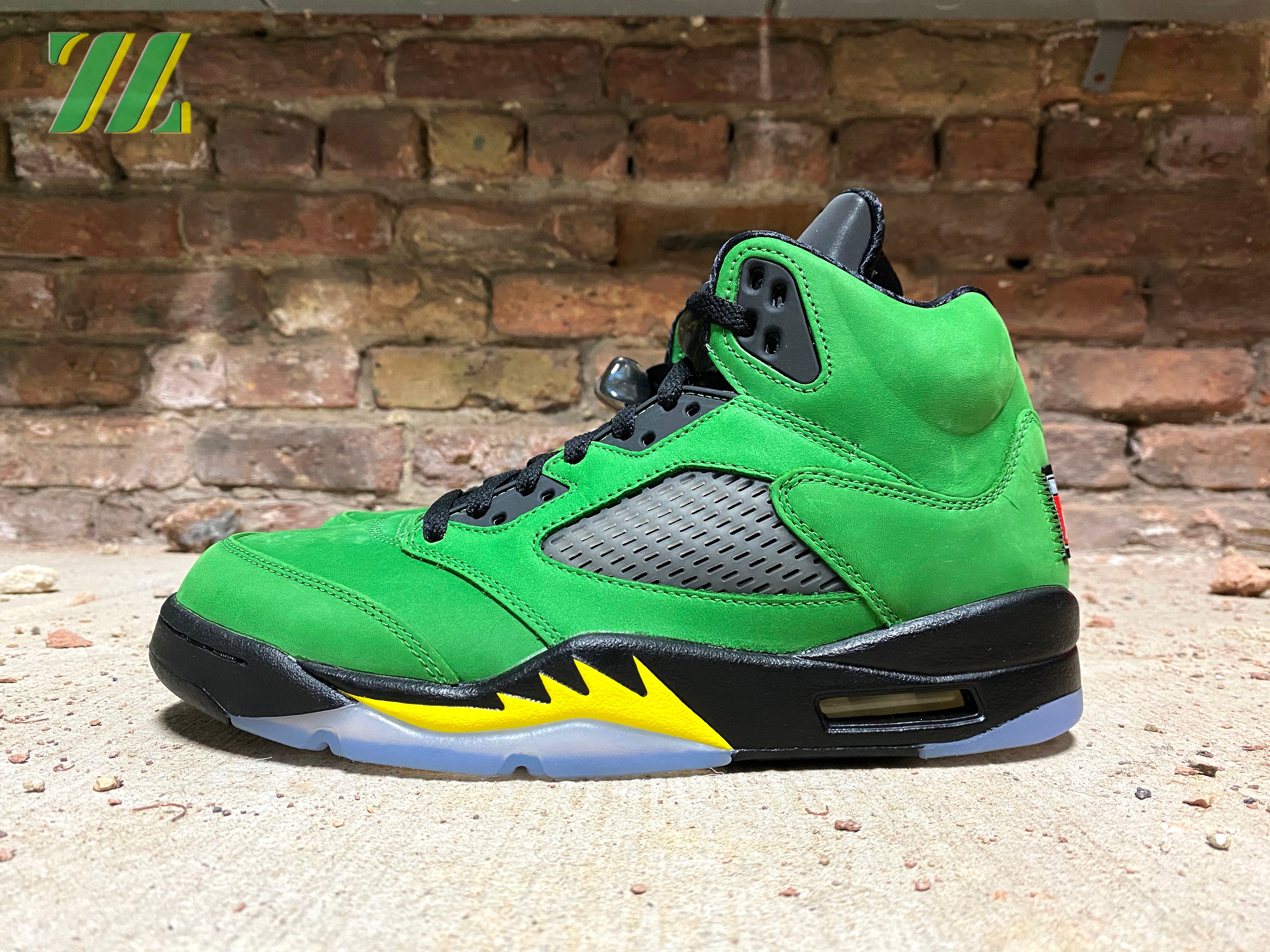 jordan 5 apple green