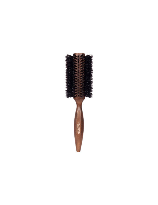 100% Natural Boar Bristle Wooden Round Brush