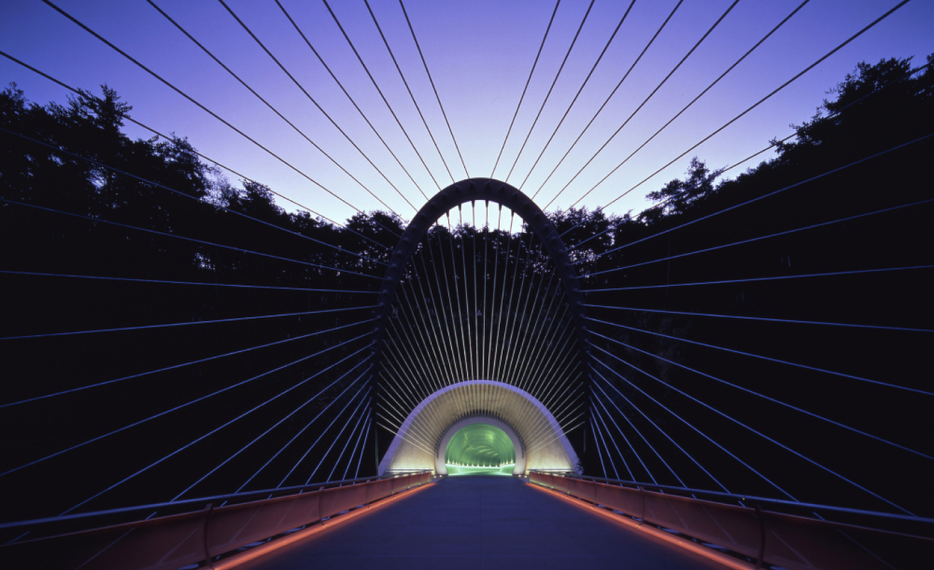 miho museum tunnel