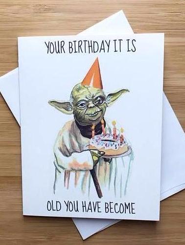 Yoda Birthday Card | Birthday Wishes