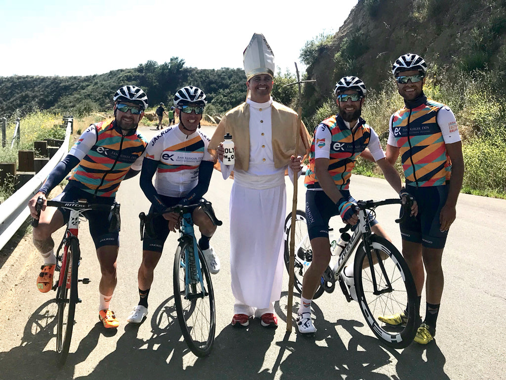 Mike Hatton and Pope Ciclismo
