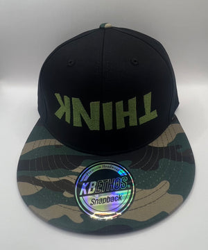 THINK snap back hat - Making A Difference recovery clothing
