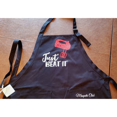 Custom Gift Apron - Just Beat It