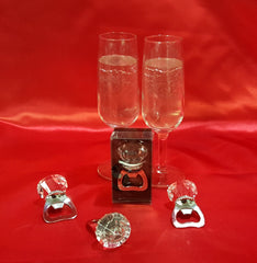 diamond ring bottle openers