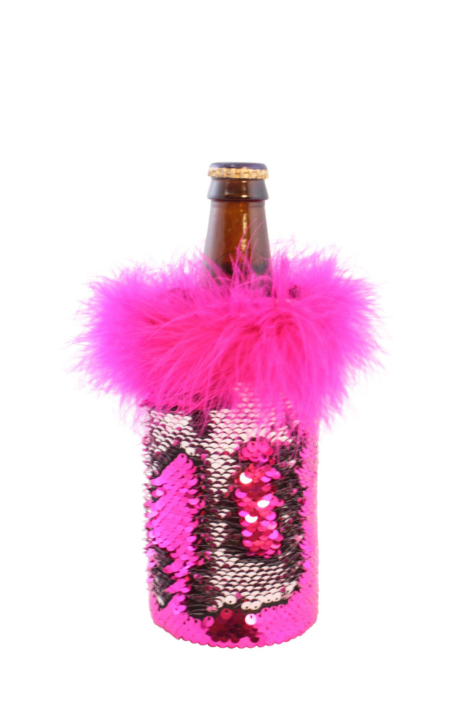 sequin koozie