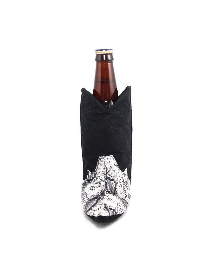 cowboy boot beer koozie