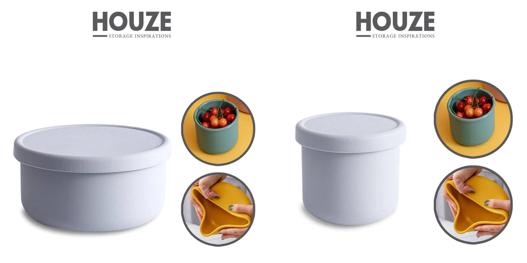 HOUZE Silicon Food Jar