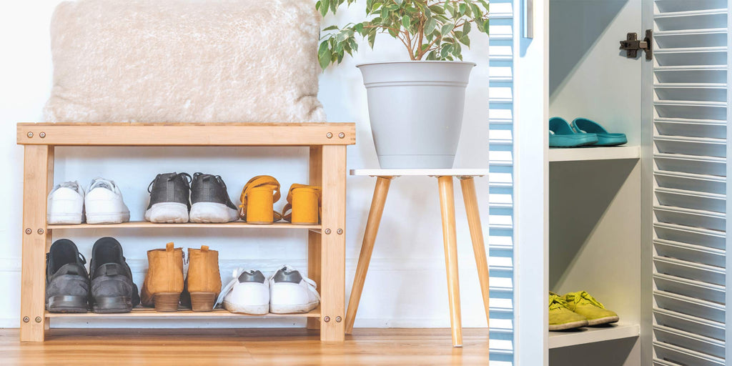 Shoe Rack vs. Shoe Cabinet