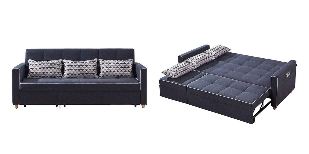 A Compact Sofa Bed Storage