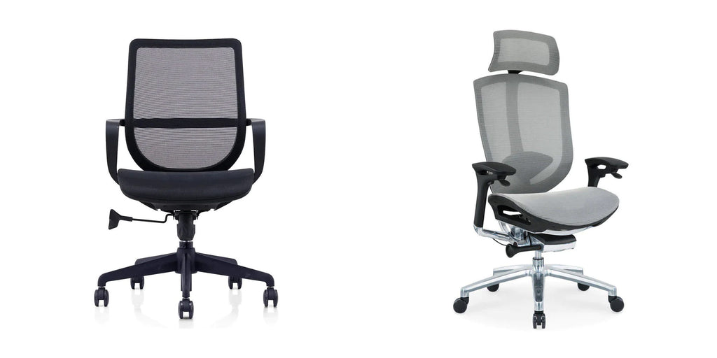 An Ergonomic Chair Provides Posture Support