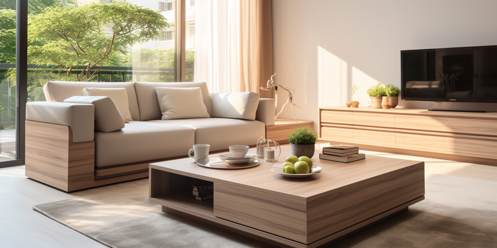 space-saving furniture for 3-room HDB flat
