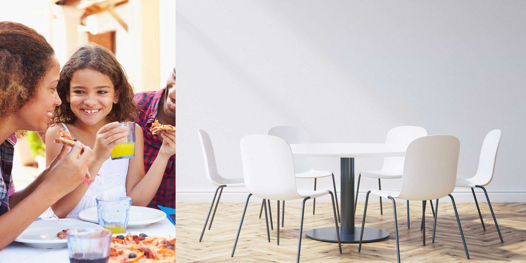 Round Tables are Ideal for Families with Children