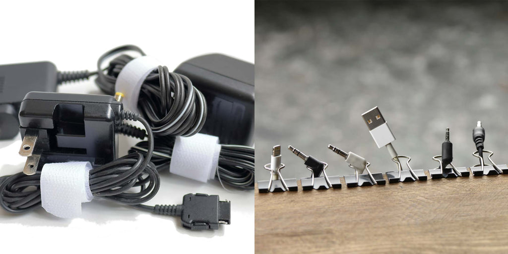 Fix your charger or appliance cords when storing them