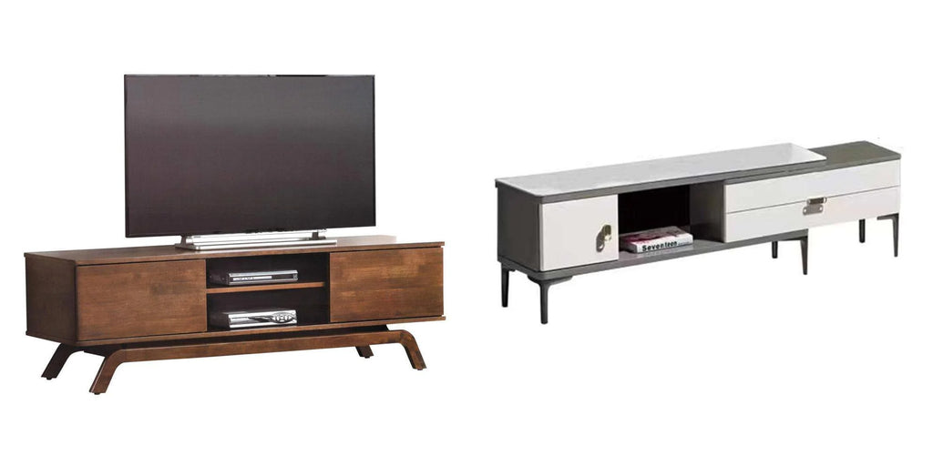 TV console with extra storage