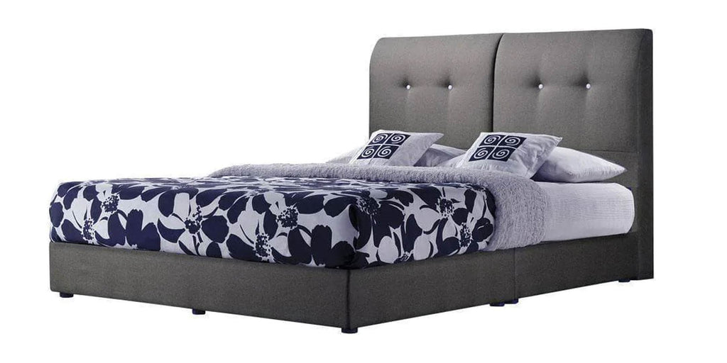 Gilli Grey Fabric Bed Frame