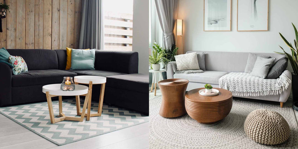 A coffee table brings cohesiveness to your living room