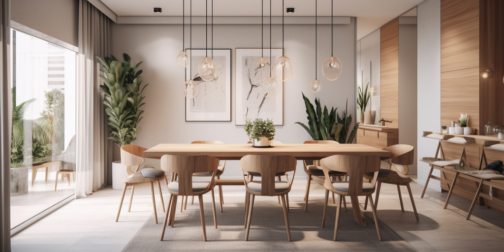 Minimalist Dining Room Interior Design