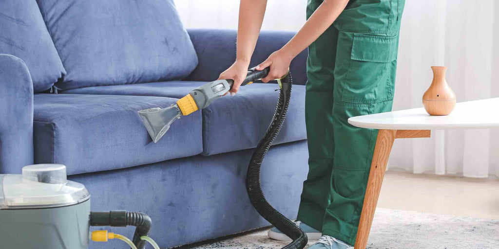 how to clean material sofa