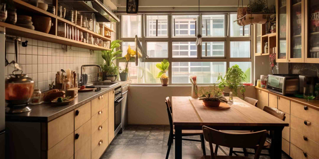 Image of Grandma's Kitchen, highlighting a renovation plan that captures unique memories. The space embodies a warm, nostalgic atmosphere, illustrating how personal history can be incorporated into a renovation design.