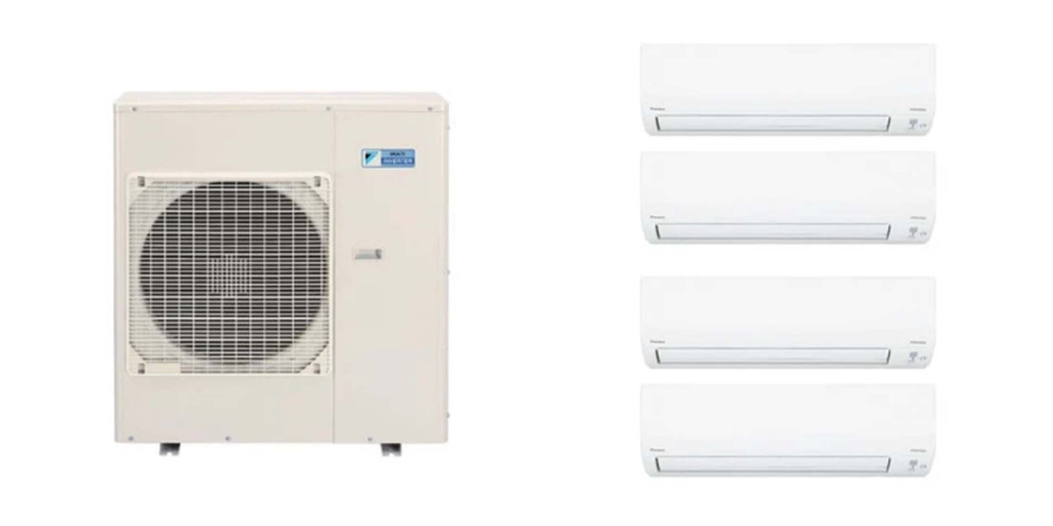 Daikin System 4 Aircon Wifi MKS90TVMG-2XCTKS25TVMG-1XCTKS35TVMG-1XCTKS71TVMG