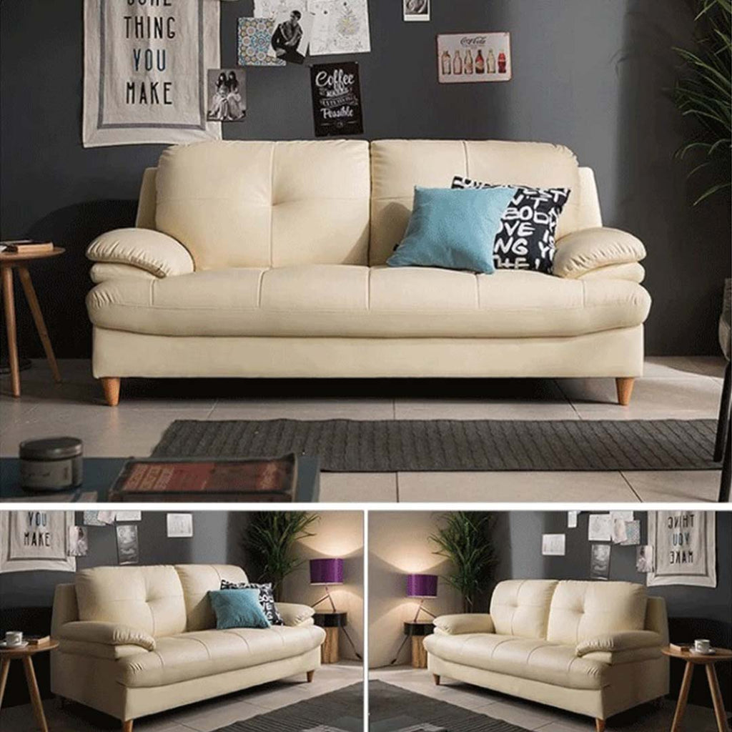 Devin Faux Leather Sofa