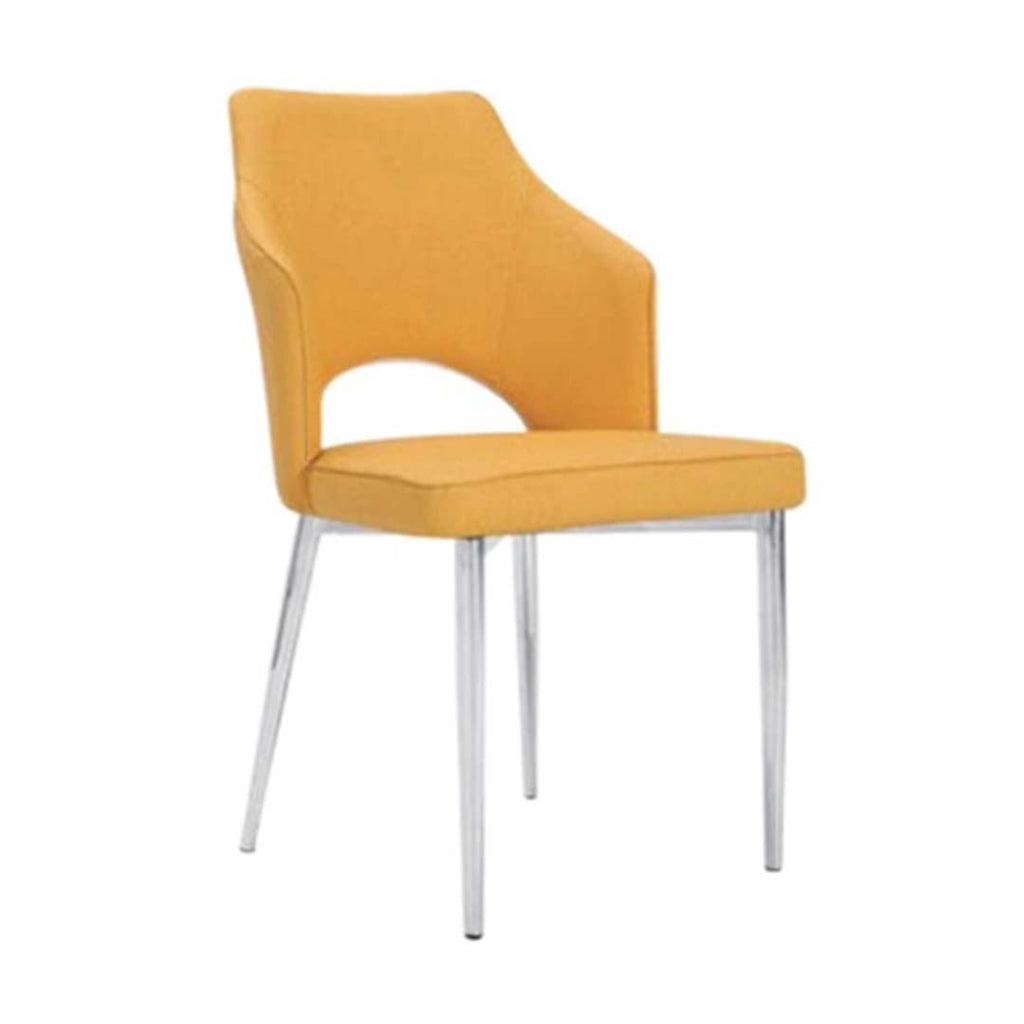 Go modern with pops of colour - Gwyneth Yellow Dining Chair