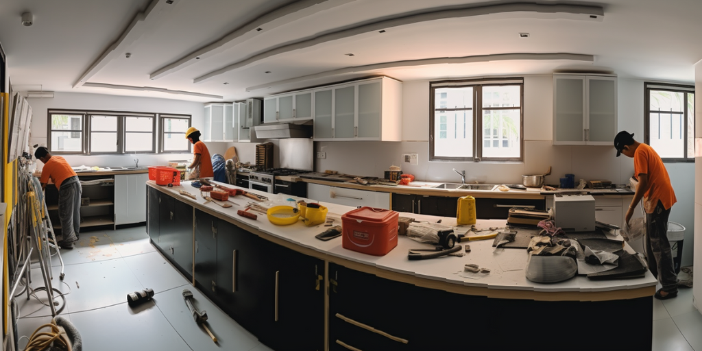 HDB kitchen renovation