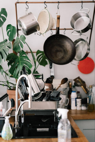 Hang Cookware From The Ceiling