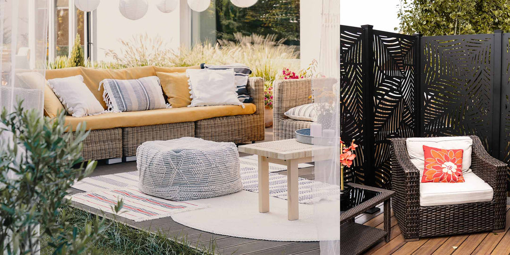 How is Resin Wicker Outdoor Furniture Constructed
