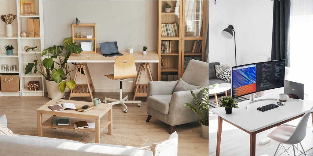 How to Create a Home Office in Your Living Room