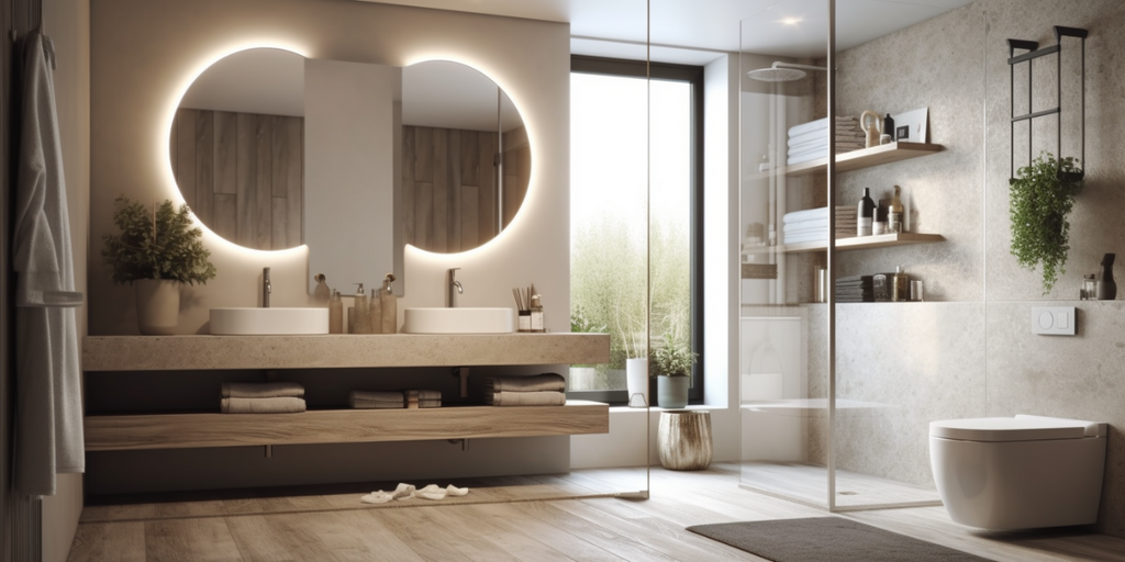 Modern Minimalistic Interior Design Bathroom