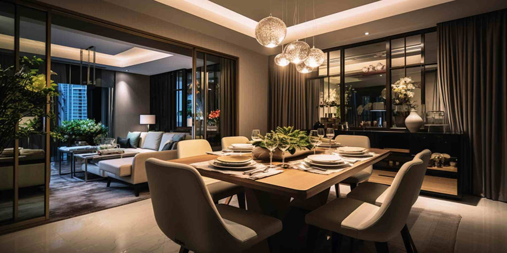 Conception Studio Modern Luxury Dining Room