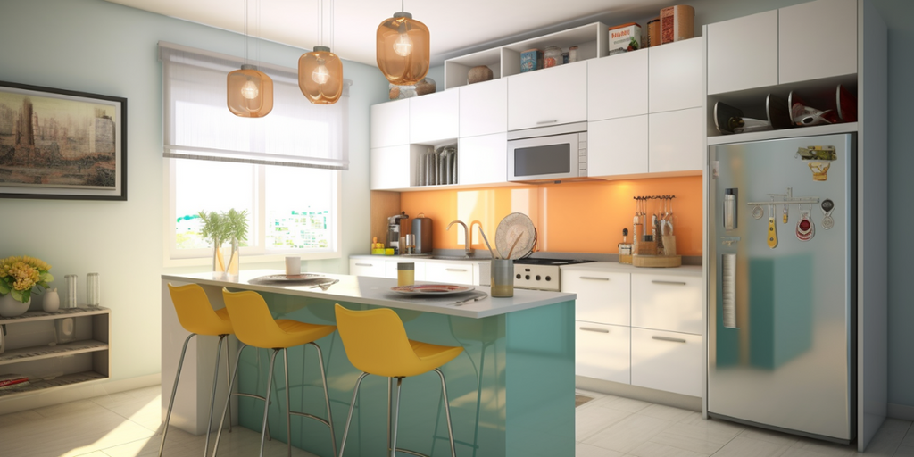 Modular HDB kitchen interior design