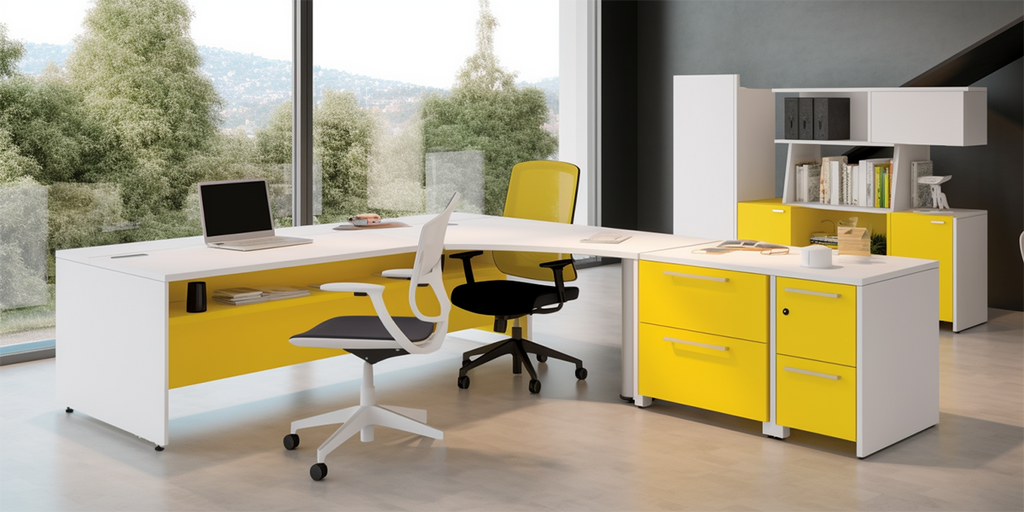 Modular L-Shaped Desk