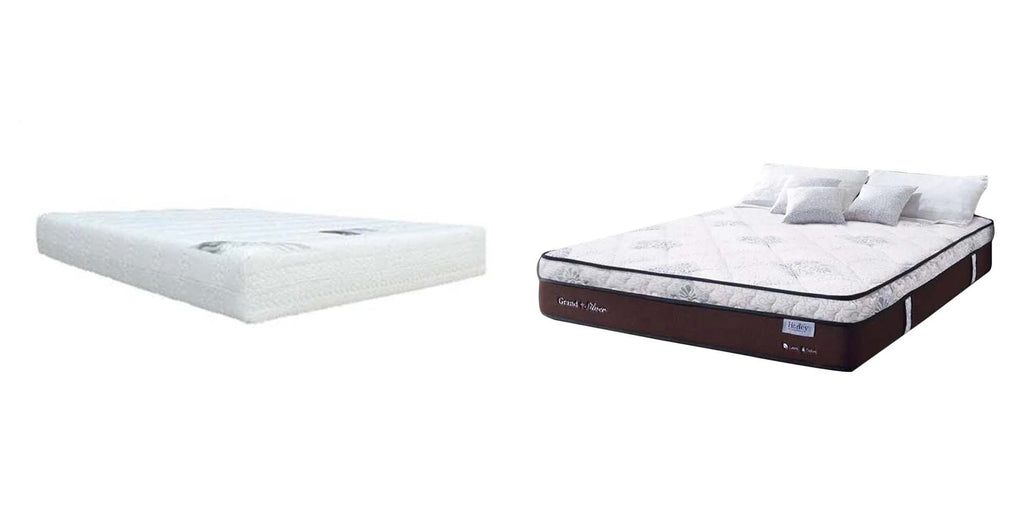 Polyurethane Foam Mattress - Honey Grand Silver Natural Latex Mattress and Maxcoil Memory Foam Mattress