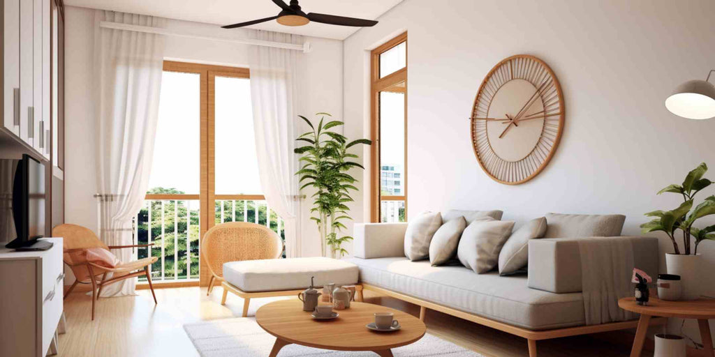 Scandinavian HDB living room