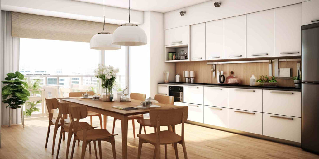 Scandinavian HDB kitchen pendant lighting