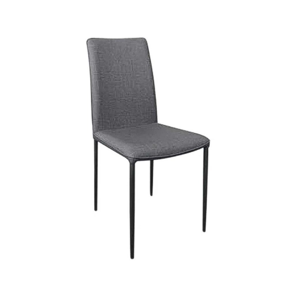 Smart and sleek - Shonen Dark Grey Dining Chair