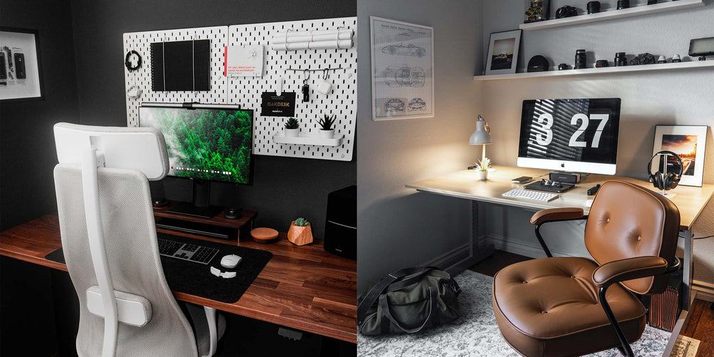 Standing desks give your home office a modern look
