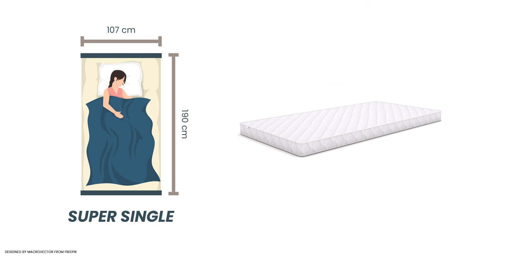 Super single size mattress