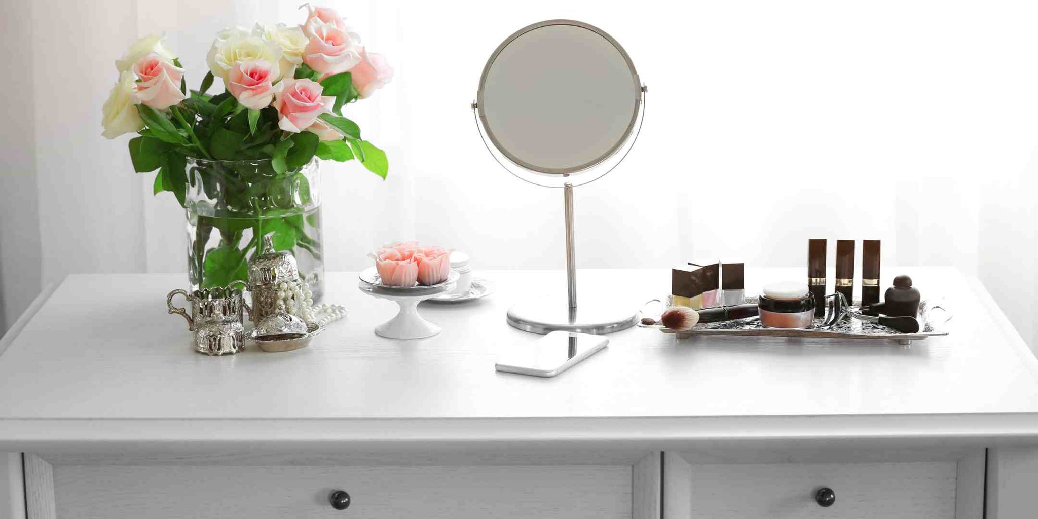 Tabletop Dressing Table Mirrors