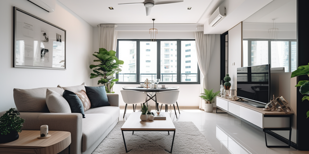 HDB interior design insta-worthy furniture arrangement