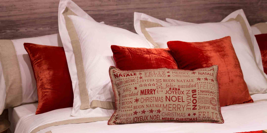 Time for Christmas-Themed Throw Pillows
