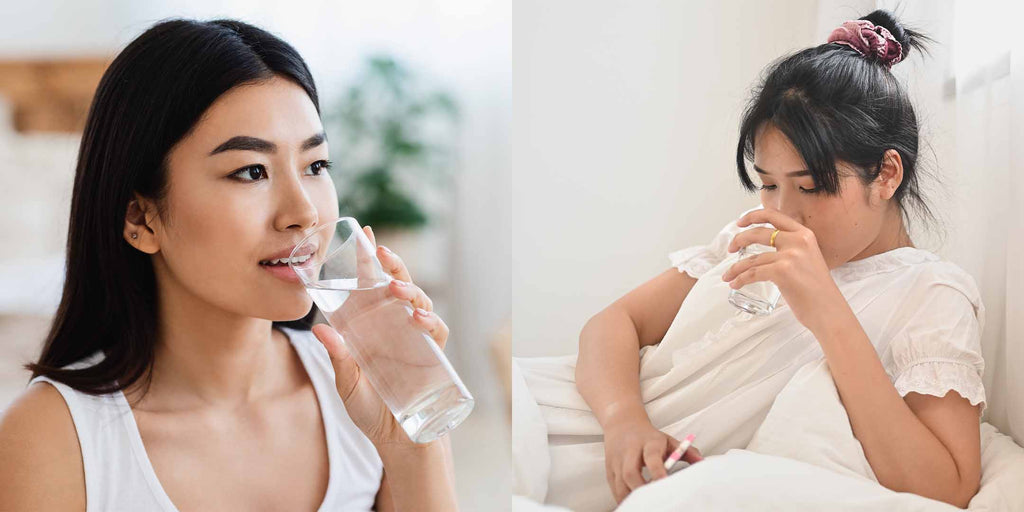 Tips for a Cool Sleep in Summer - Hydrate Before Going to Bed