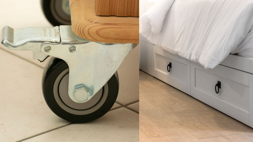 Under-Bed Drawers with a Twist