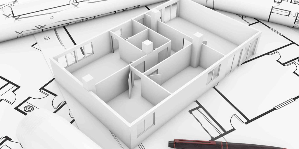 A 4D model of a floorplan representing HDB flat structural restrictions, emphasizing the essential role of competent renovation contractors in navigating and understanding these limitations to ensure a safe and compliant renovation process