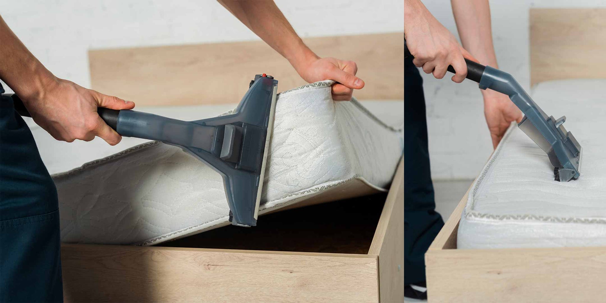 Using Vacuum to Eliminate Dirt and Clean a Mattress