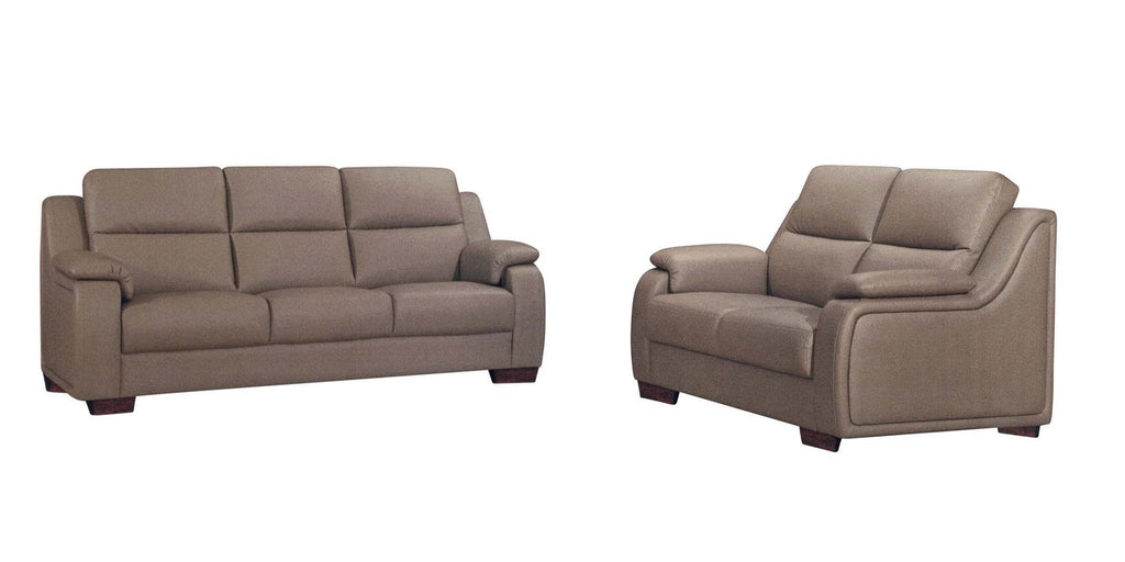 Welcoming modern minimalist sofa - Wilton Genuine Leather Sofa